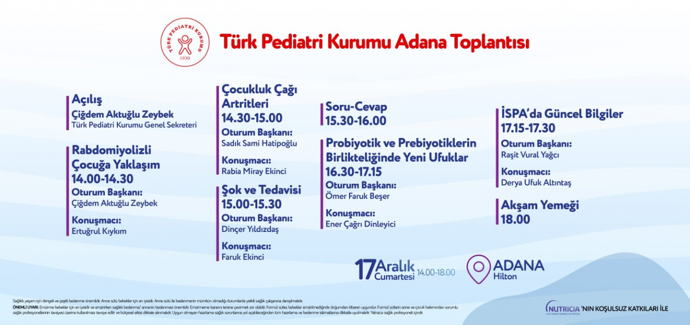 17 Aralık TPK Adana Toplantısı